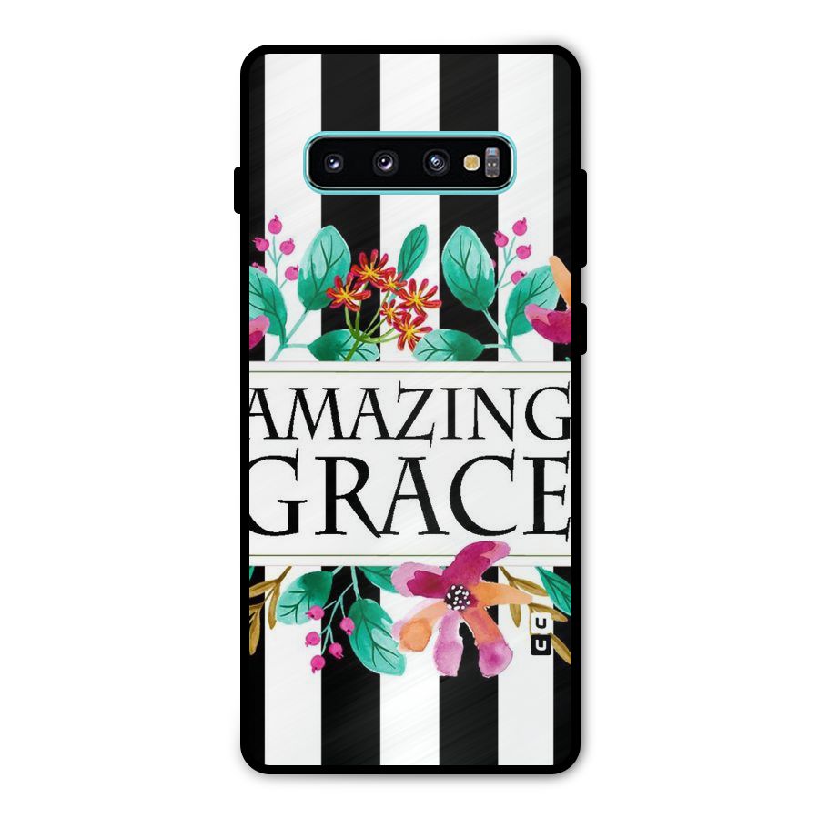 Amazing Grace Metal Back Case for Galaxy S10 Plus