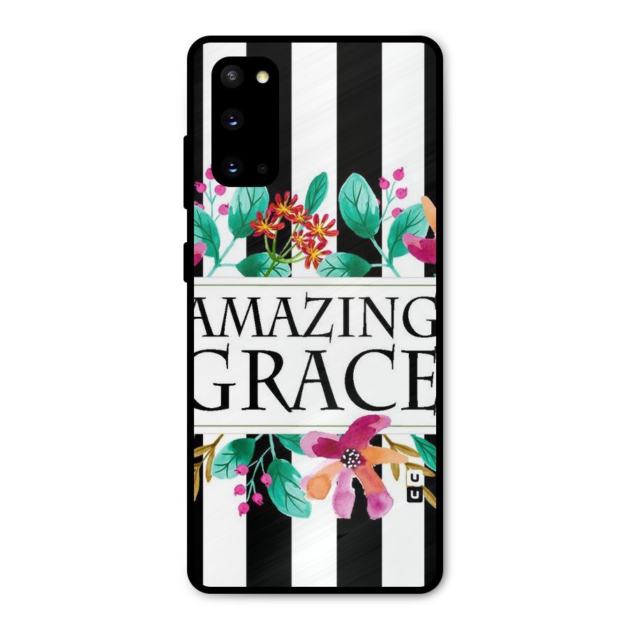 Amazing Grace Metal Back Case for Galaxy S20