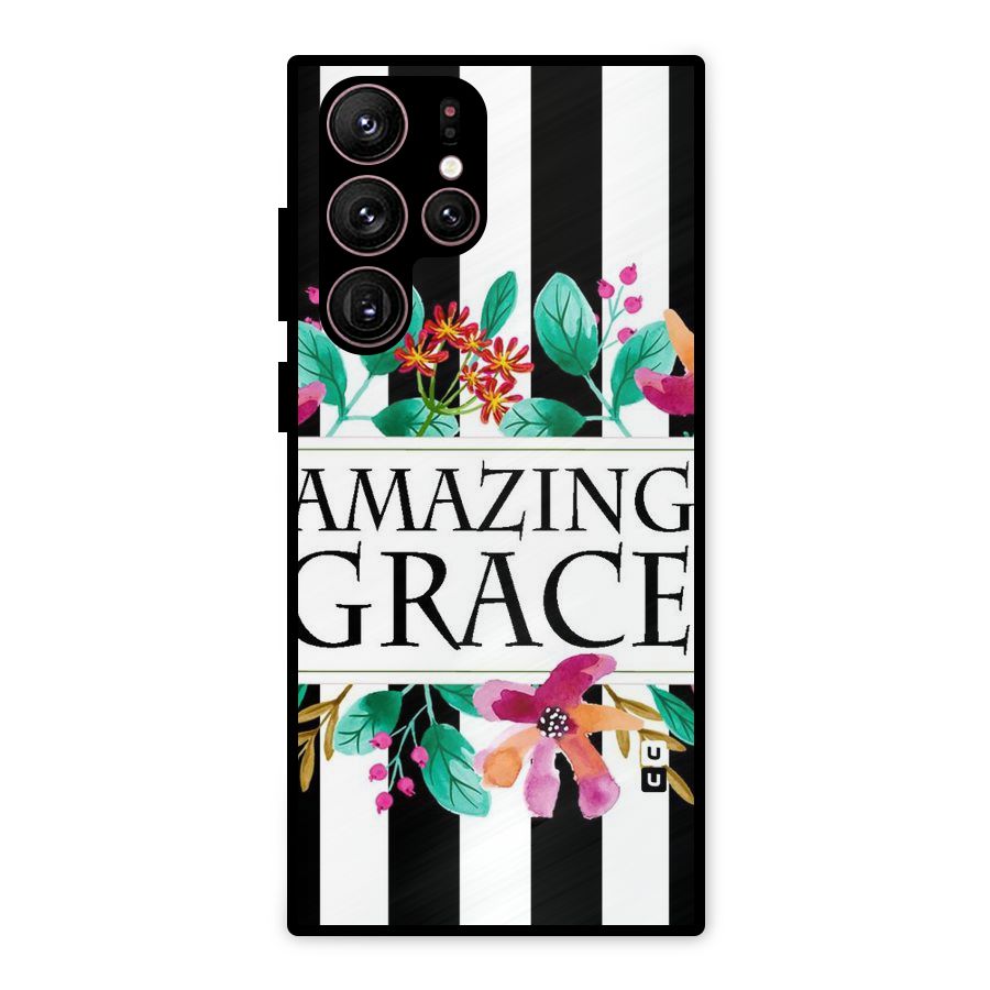 Amazing Grace Metal Back Case for Galaxy S22 Ultra 5G