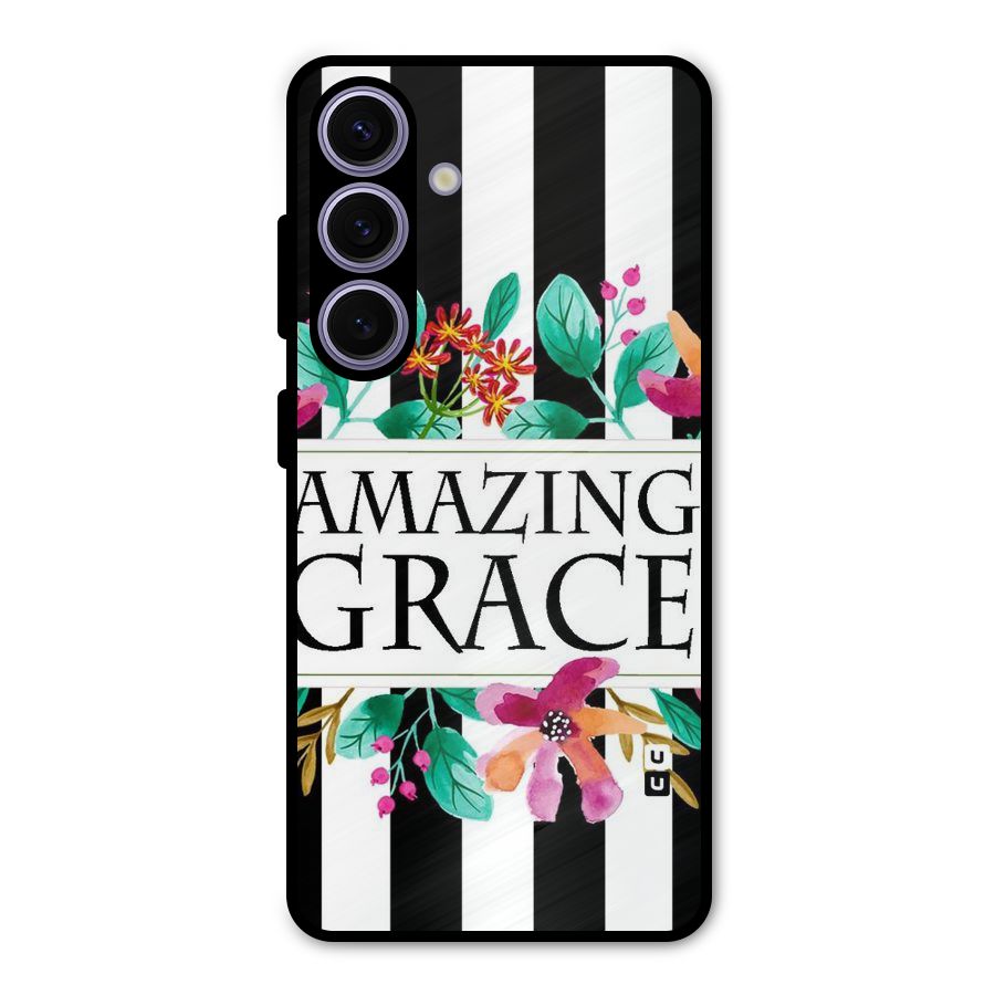 Amazing Grace Metal Back Case for Galaxy S24