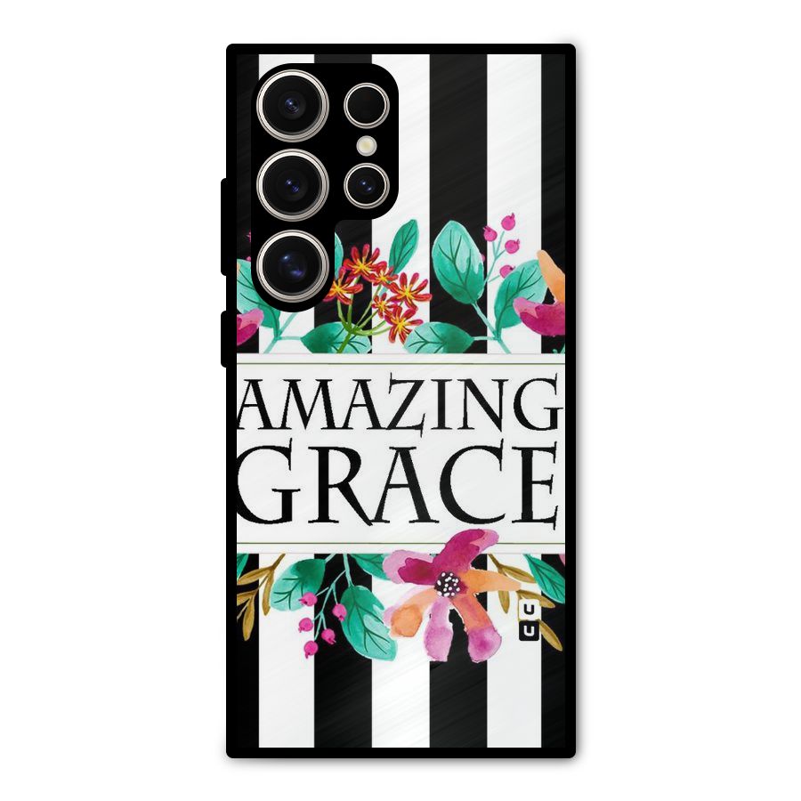 Amazing Grace Metal Back Case for Galaxy S24 Ultra