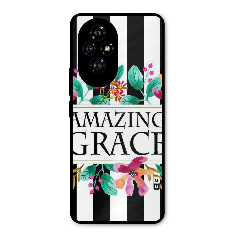 Amazing Grace Metal Back Case for Honor 200