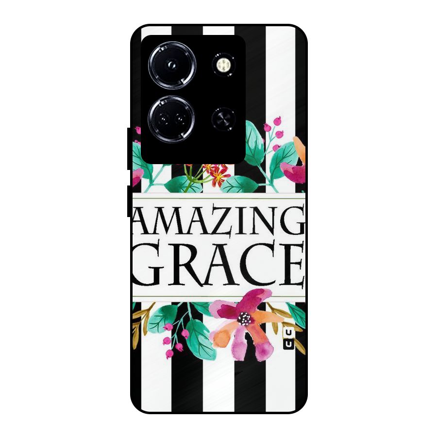 Amazing Grace Metal Back Case for Infinix Note 30 5G