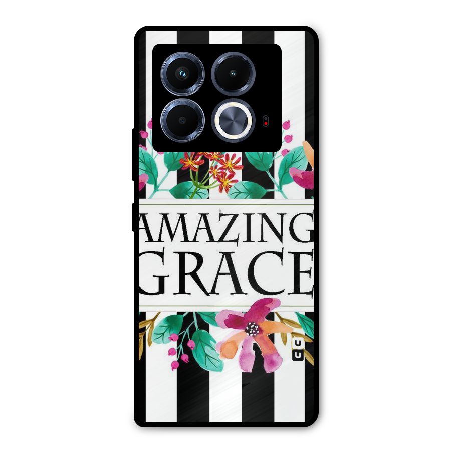 Amazing Grace Metal Back Case for Infinix Note 40 5G