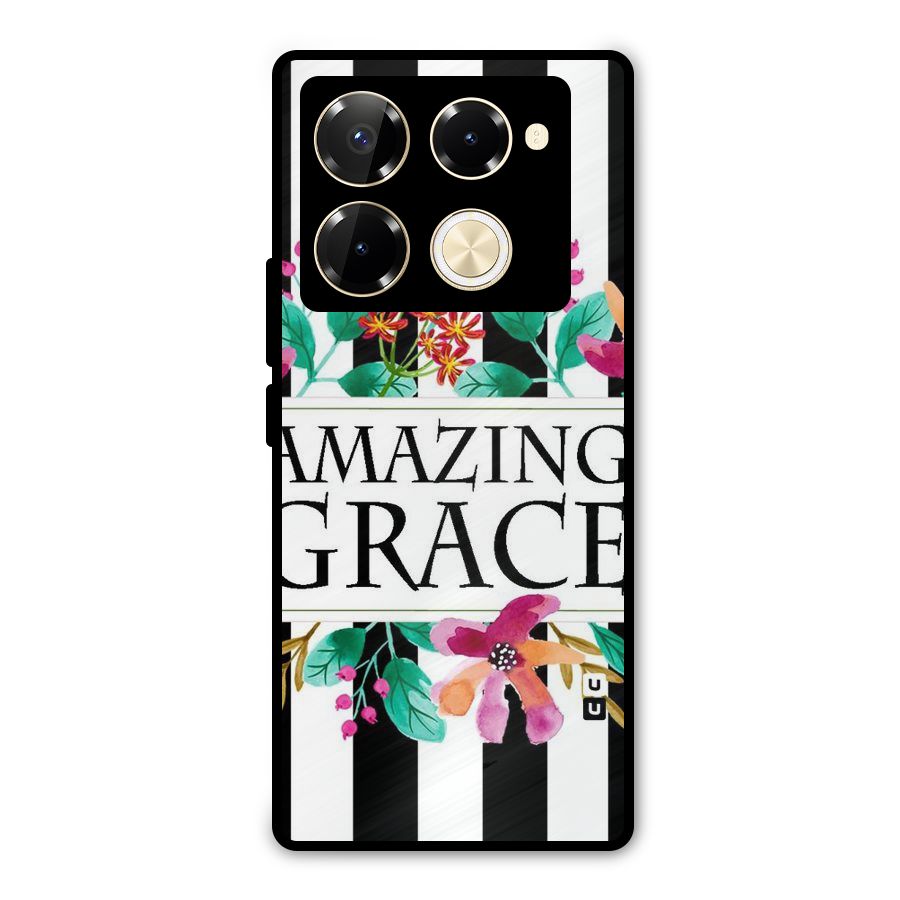 Amazing Grace Metal Back Case for Infinix Note 40 Pro