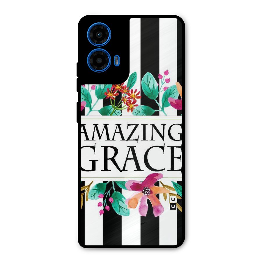 Amazing Grace Metal Back Case for Moto G45