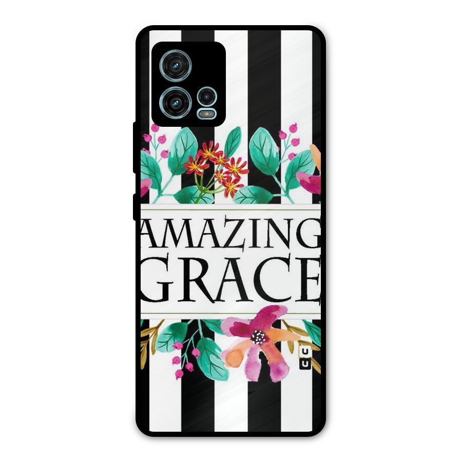 Amazing Grace Metal Back Case for Moto G72