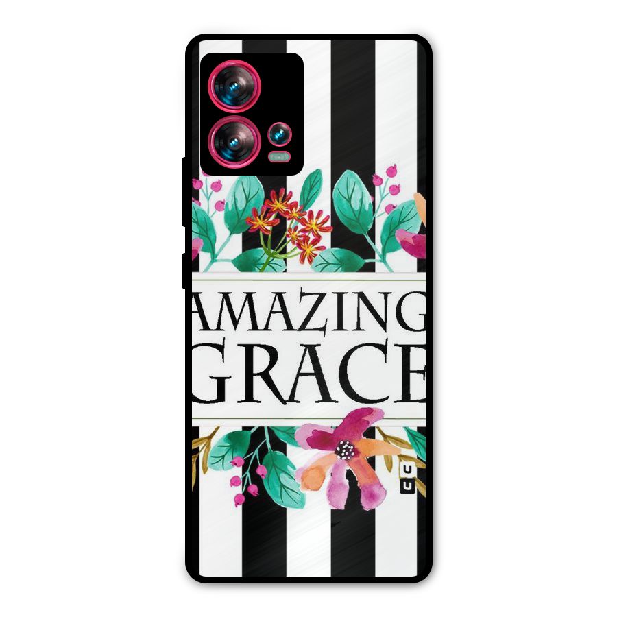 Amazing Grace Metal Back Case for Motorola Edge 30 Fusion