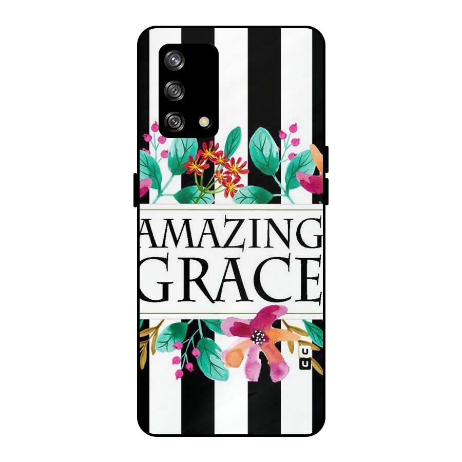 Amazing Grace Metal Back Case for Oppo F19