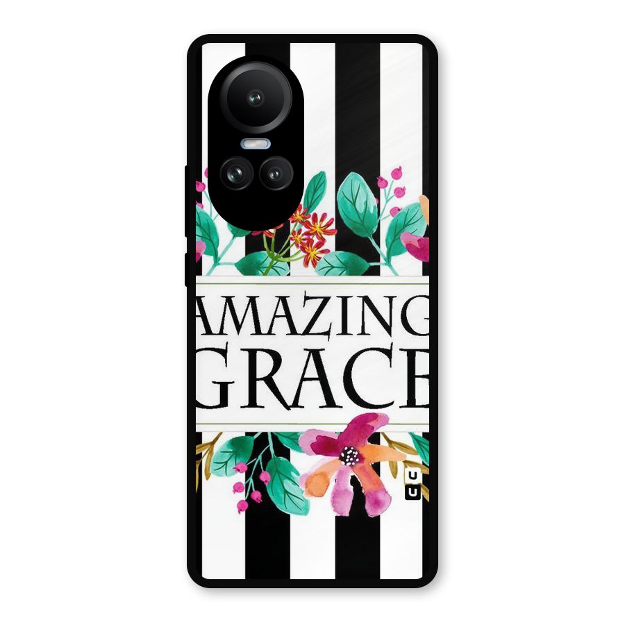 Amazing Grace Metal Back Case for Oppo Reno10