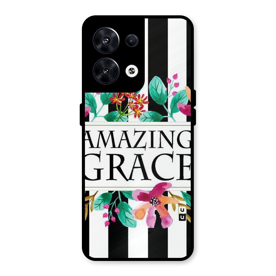 Amazing Grace Metal Back Case for Oppo Reno8 5G