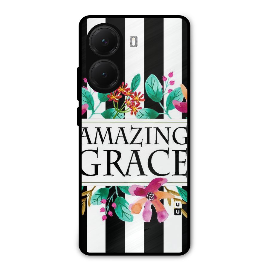 Amazing Grace Metal Back Case for Poco X7 Pro