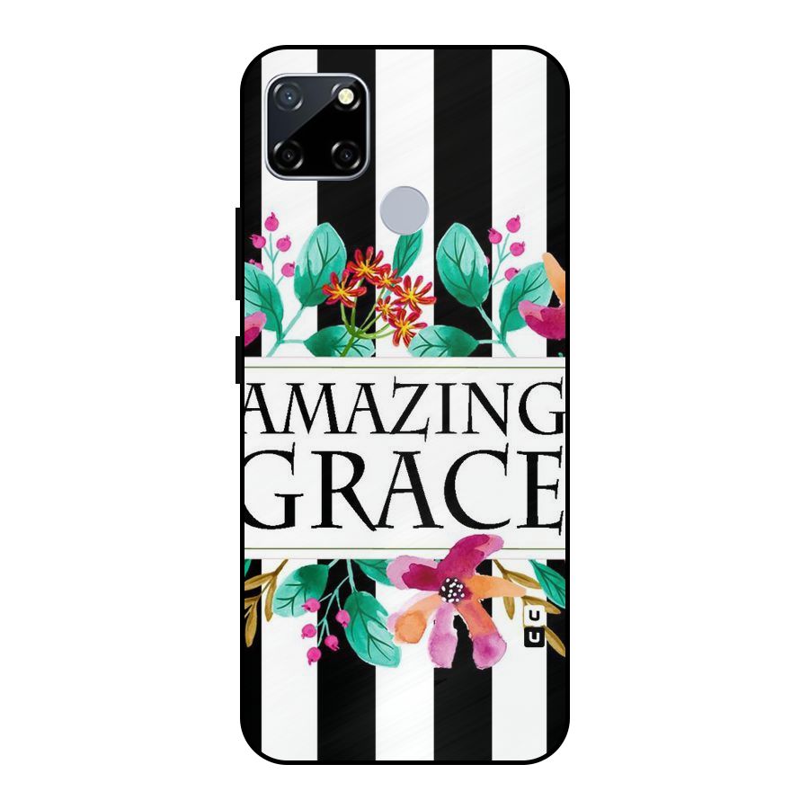 Amazing Grace Metal Back Case for Realme Narzo 20