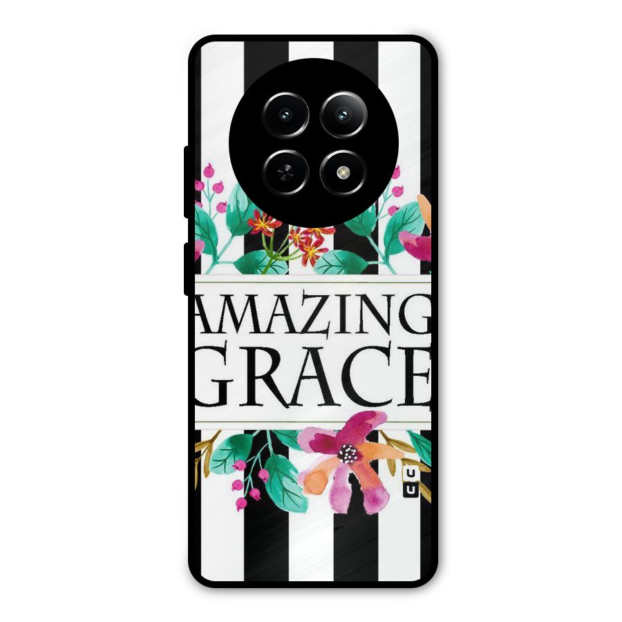 Amazing Grace Metal Back Case for Realme Narzo N65