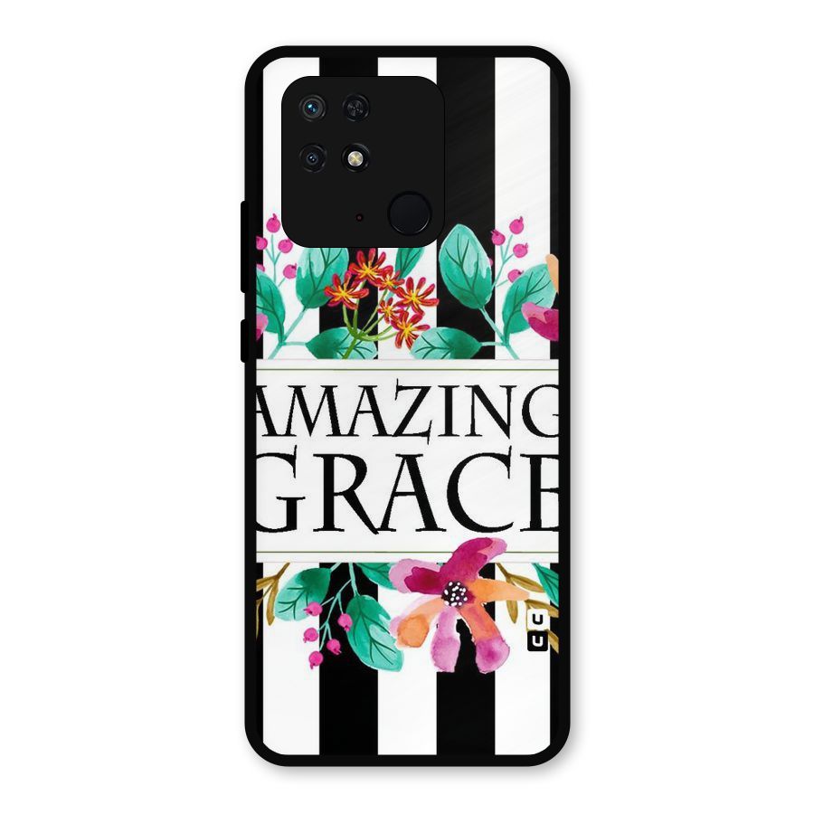 Amazing Grace Metal Back Case for Redmi 10
