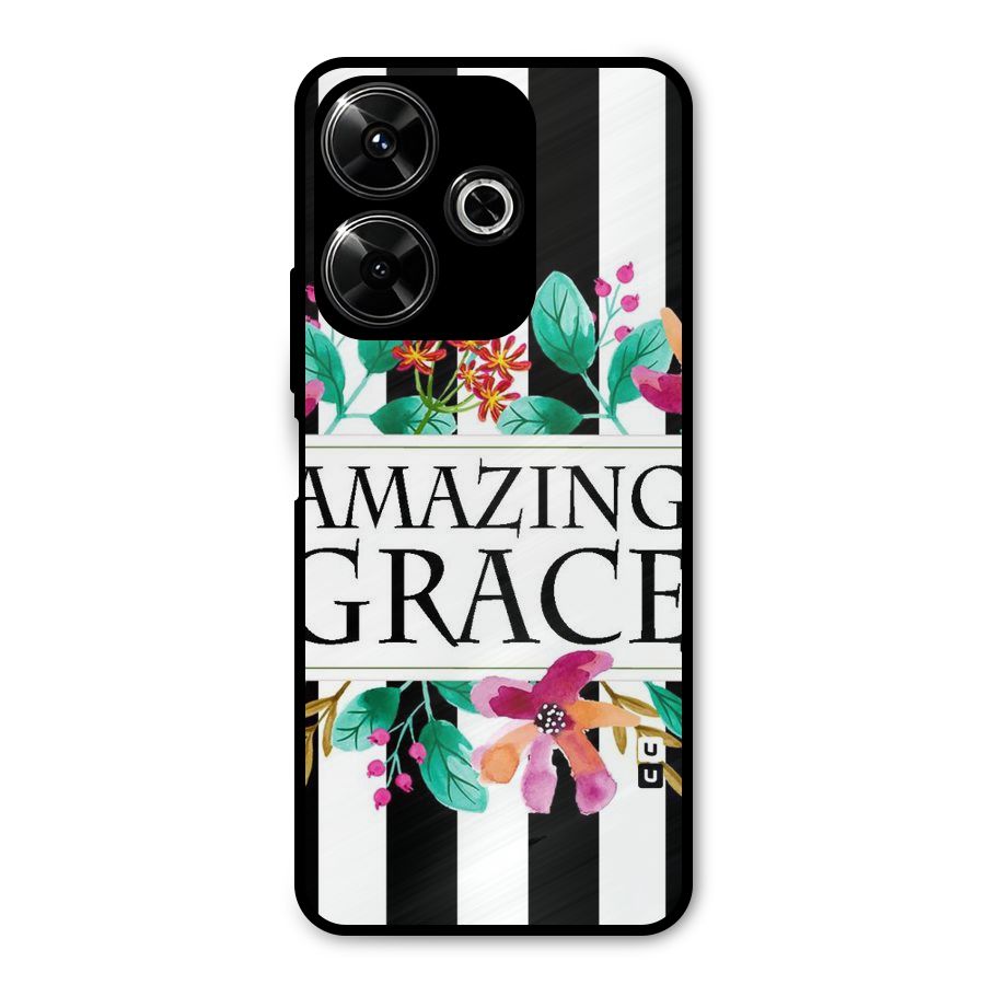 Amazing Grace Metal Back Case for Redmi 13 5G