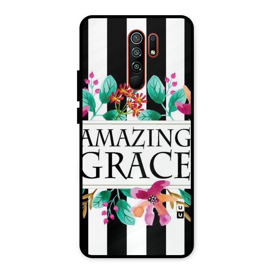 Amazing Grace Metal Back Case for Redmi 9 Prime