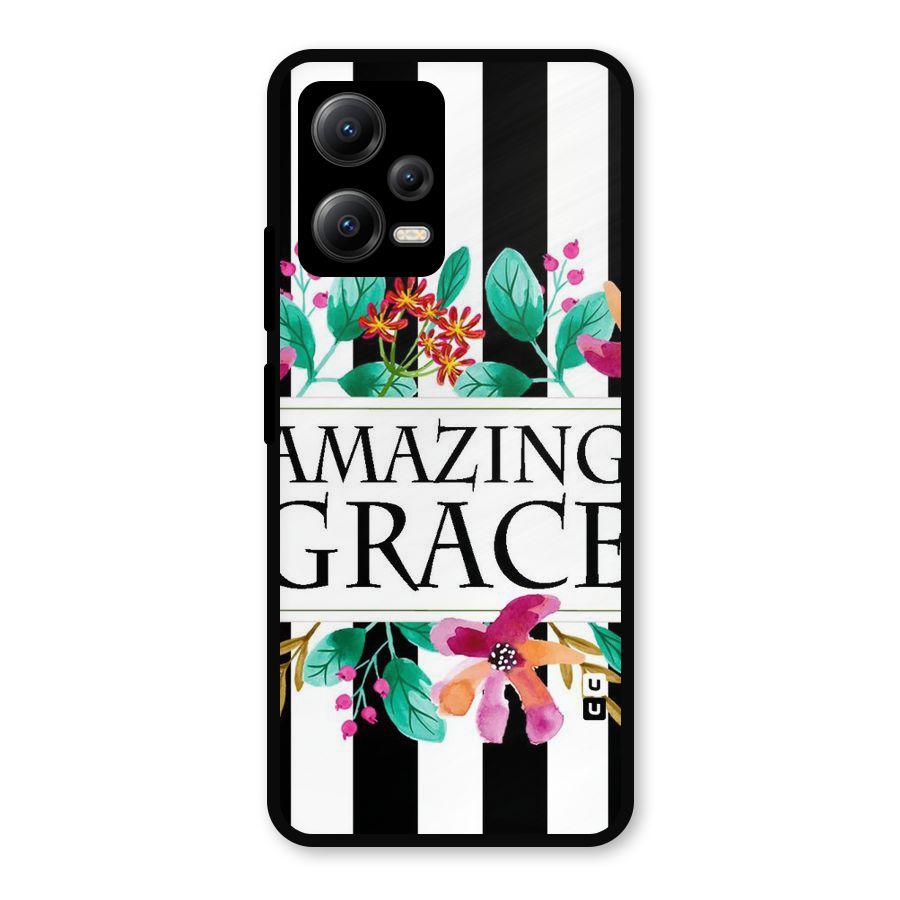 Amazing Grace Metal Back Case for Redmi Note 12 5G