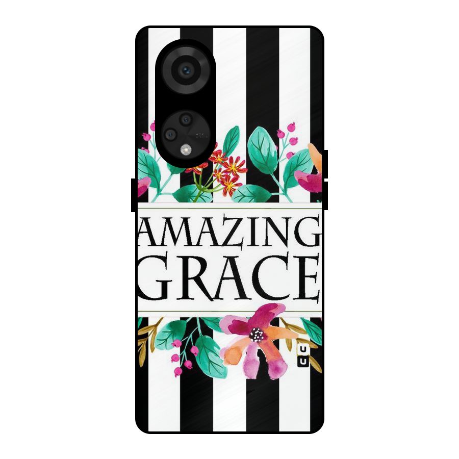 Amazing Grace Metal Back Case for Reno8 T 5G
