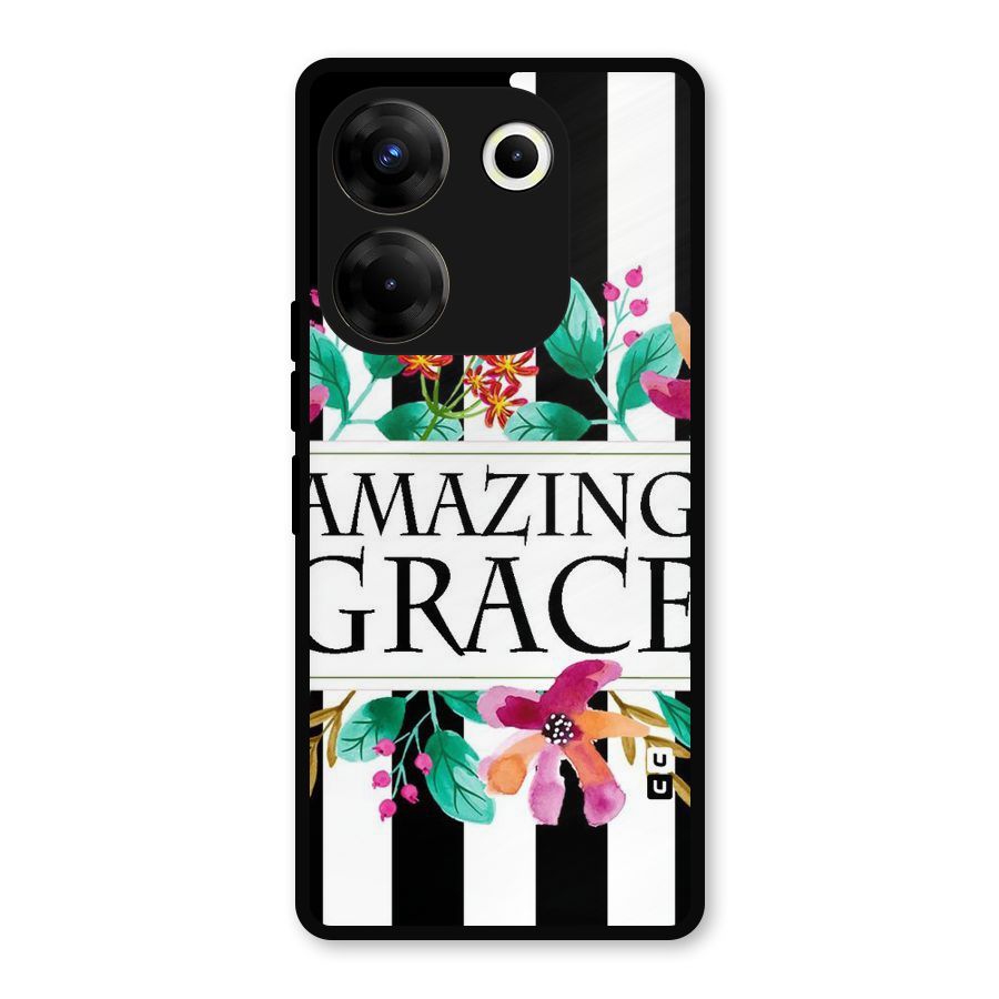 Amazing Grace Metal Back Case for Tecno Camon 20
