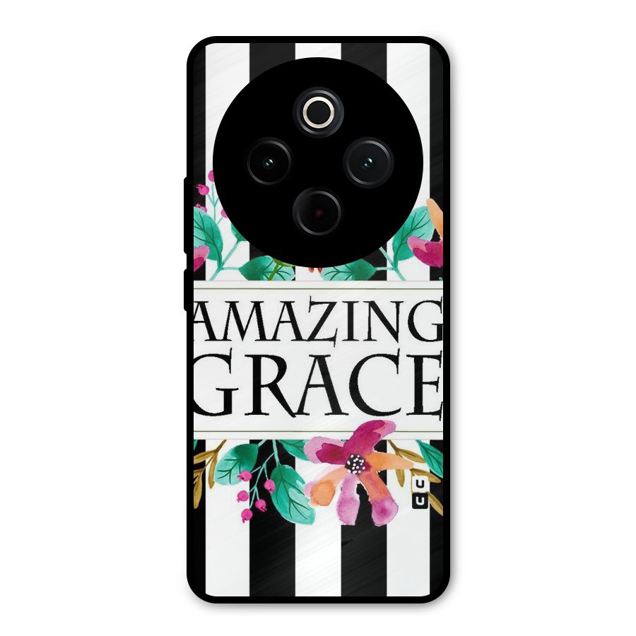 Amazing Grace Metal Back Case for Vivo T4