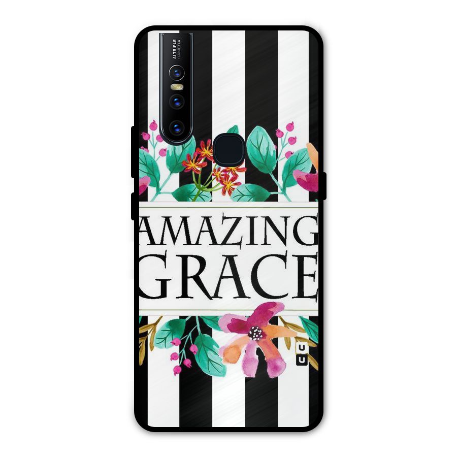 Amazing Grace Metal Back Case for Vivo V15