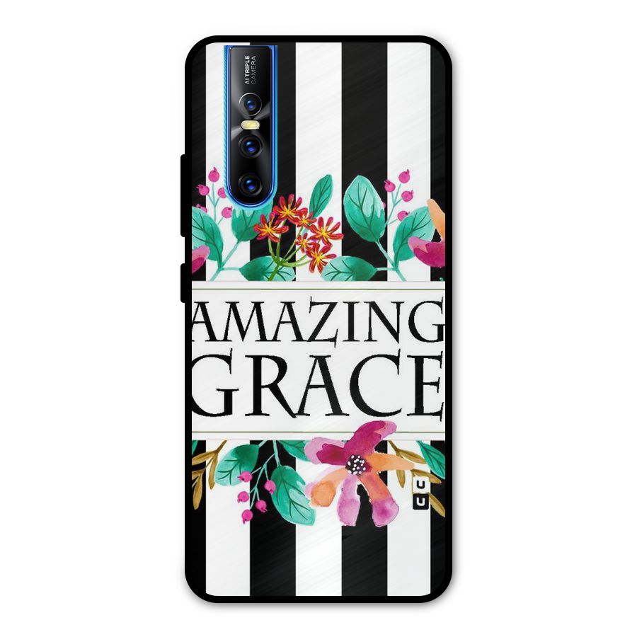 Amazing Grace Metal Back Case for Vivo V15 Pro