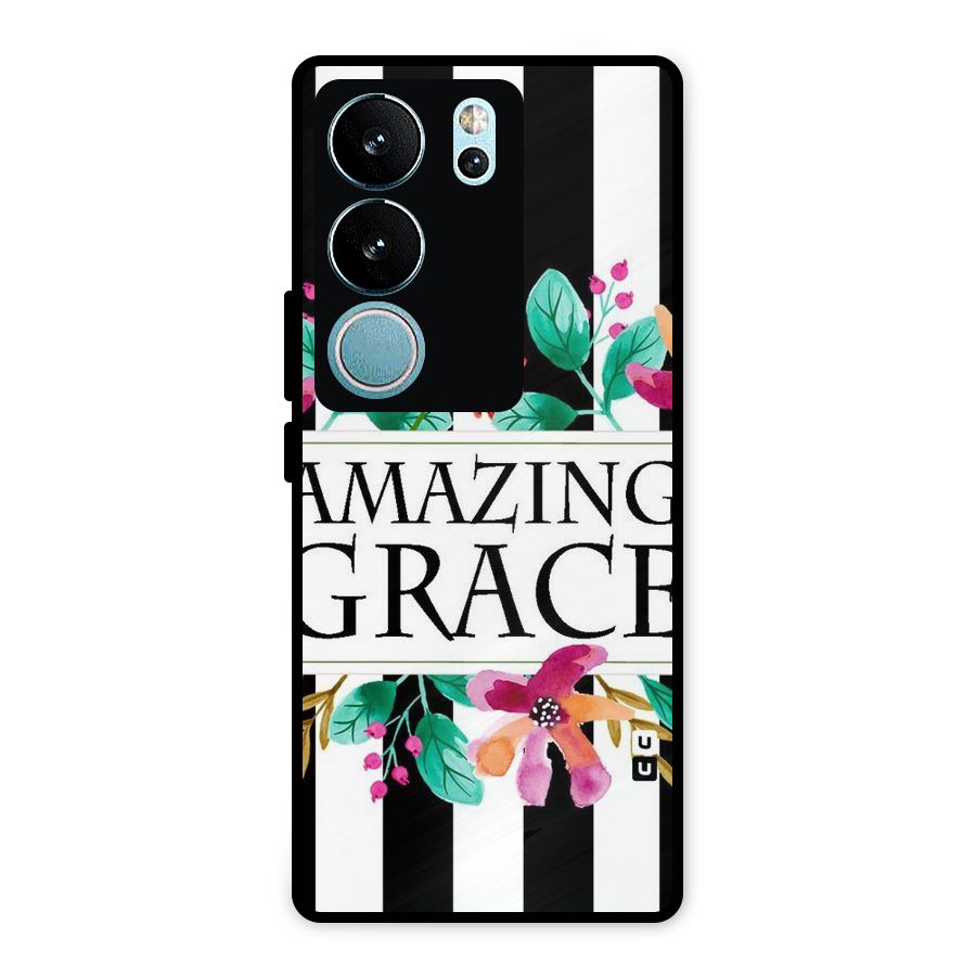 Amazing Grace Metal Back Case for Vivo V29