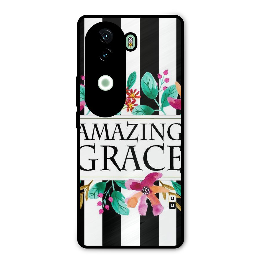Amazing Grace Metal Back Case for Vivo V40e