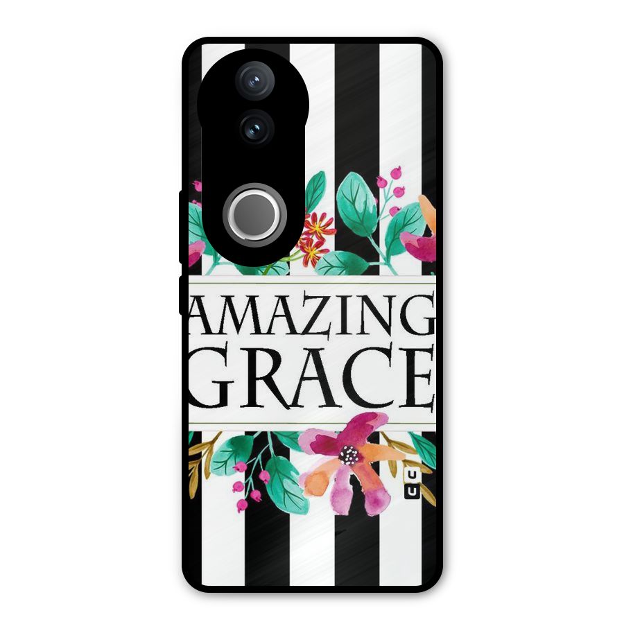Amazing Grace Metal Back Case for Vivo V50