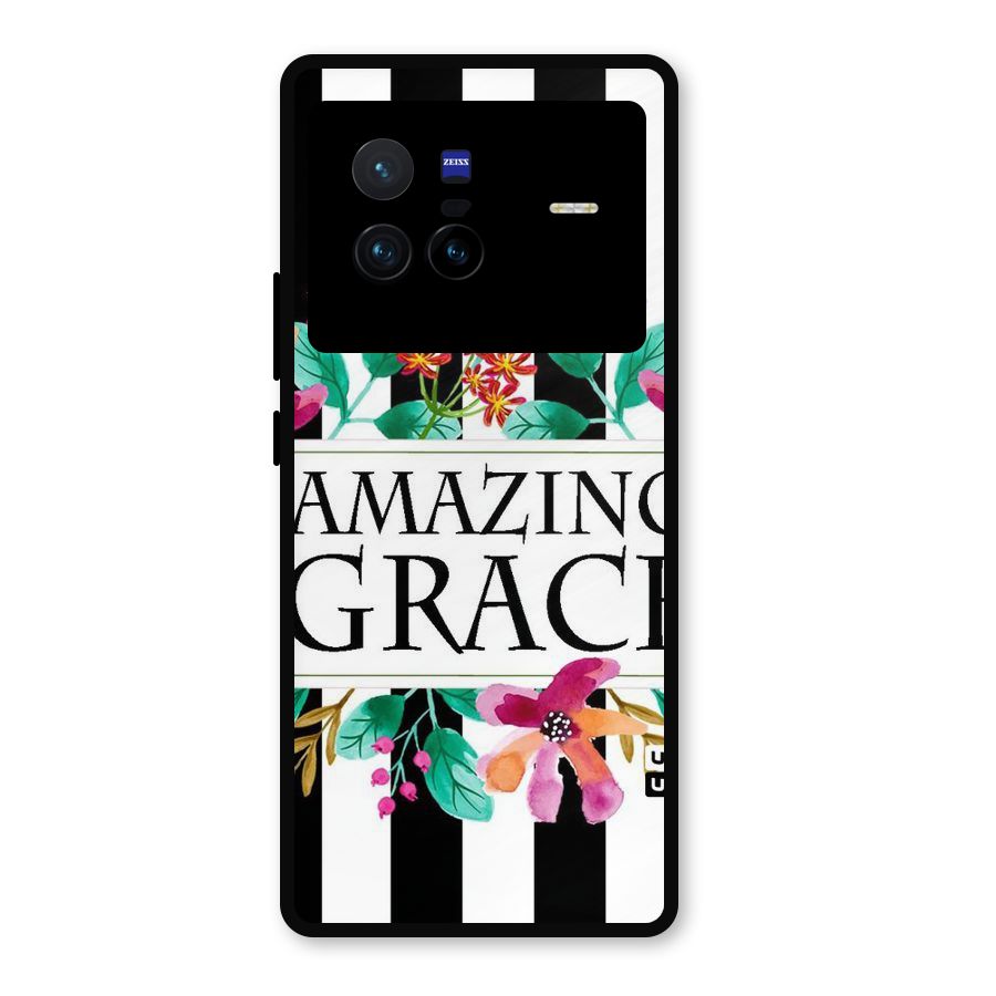Amazing Grace Metal Back Case for Vivo X80