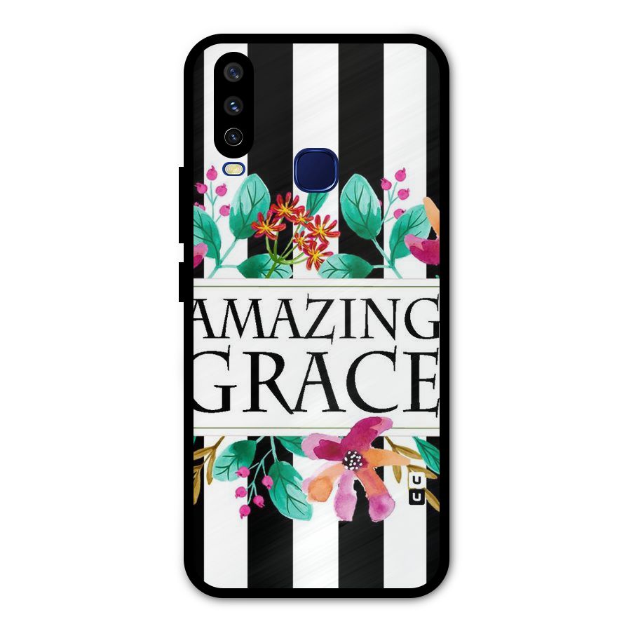 Amazing Grace Metal Back Case for Vivo Y12
