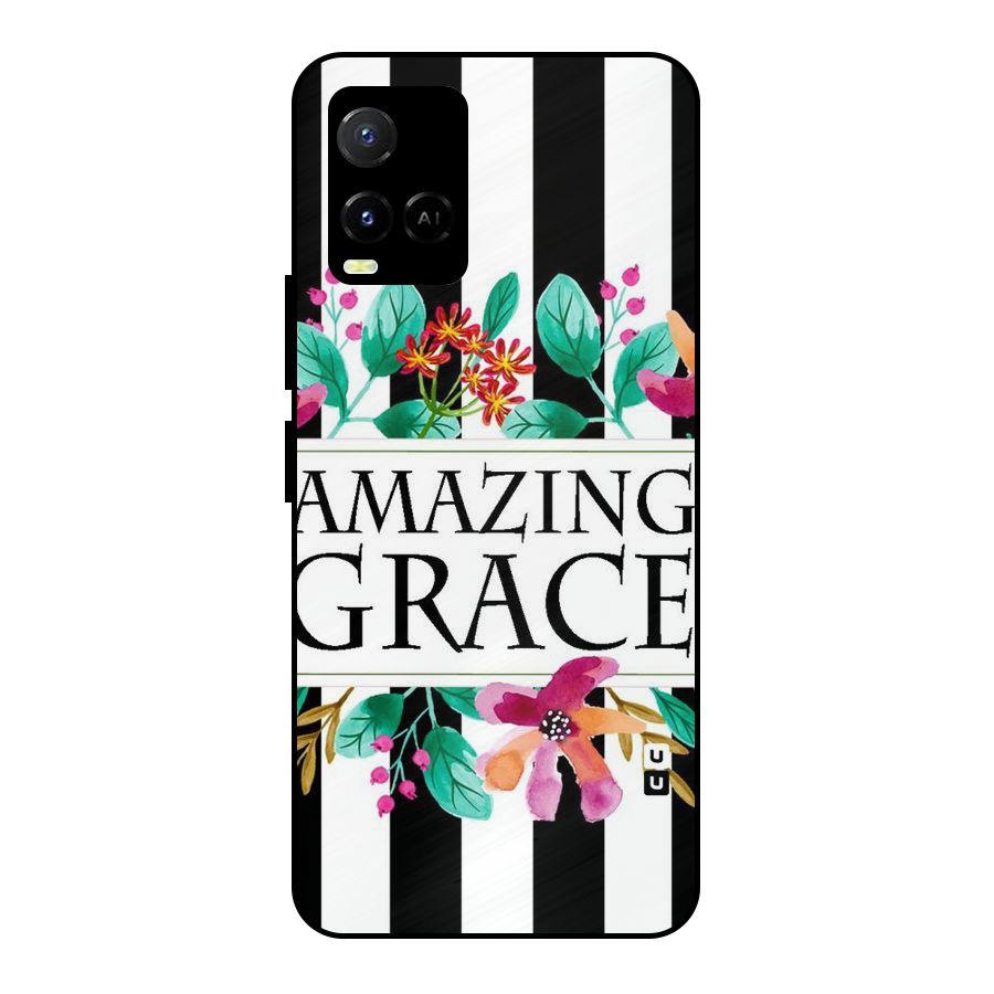 Amazing Grace Metal Back Case for Vivo Y21T