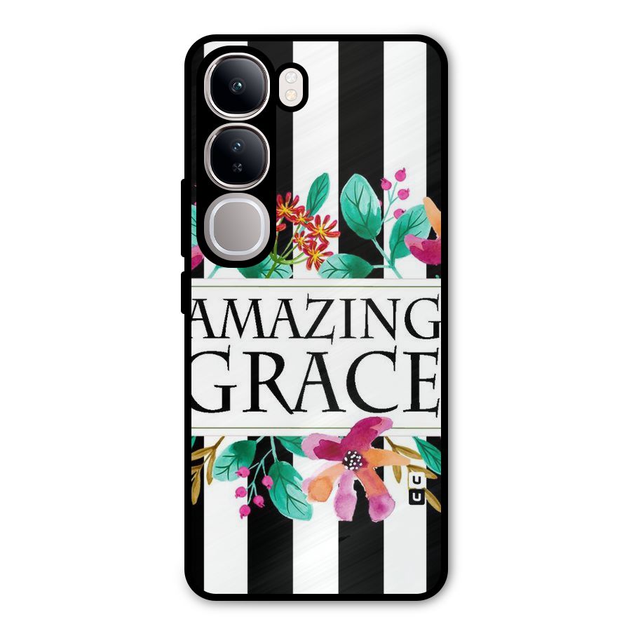 Amazing Grace Metal Back Case for Vivo Y300