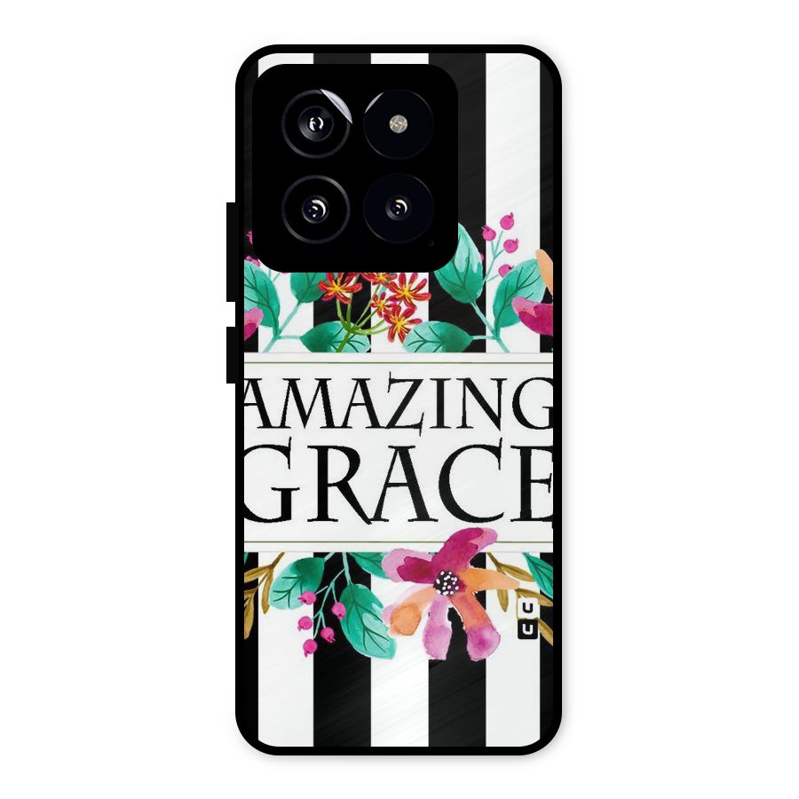 Amazing Grace Metal Back Case for Xiaomi 14