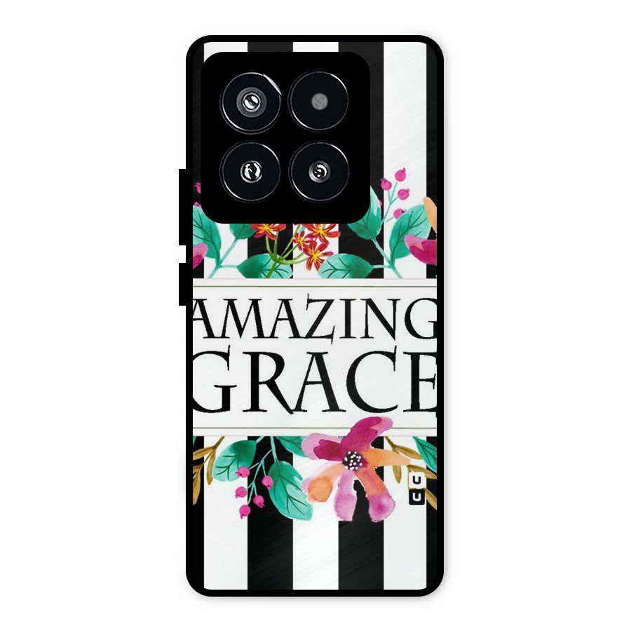 Amazing Grace Metal Back Case for Xiaomi 14 Pro