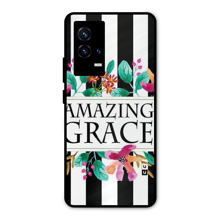 Amazing Grace Metal Back Case for iQOO 9 5G