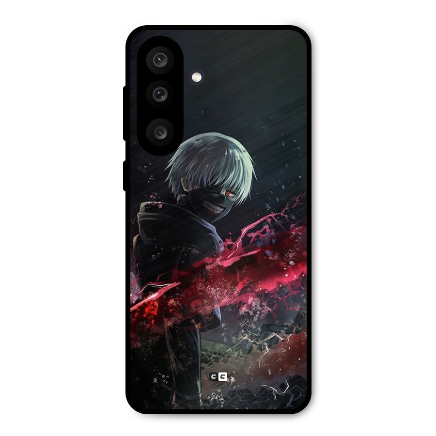 Amazing Ken Kaneki Metal Back Case for Galaxy F56