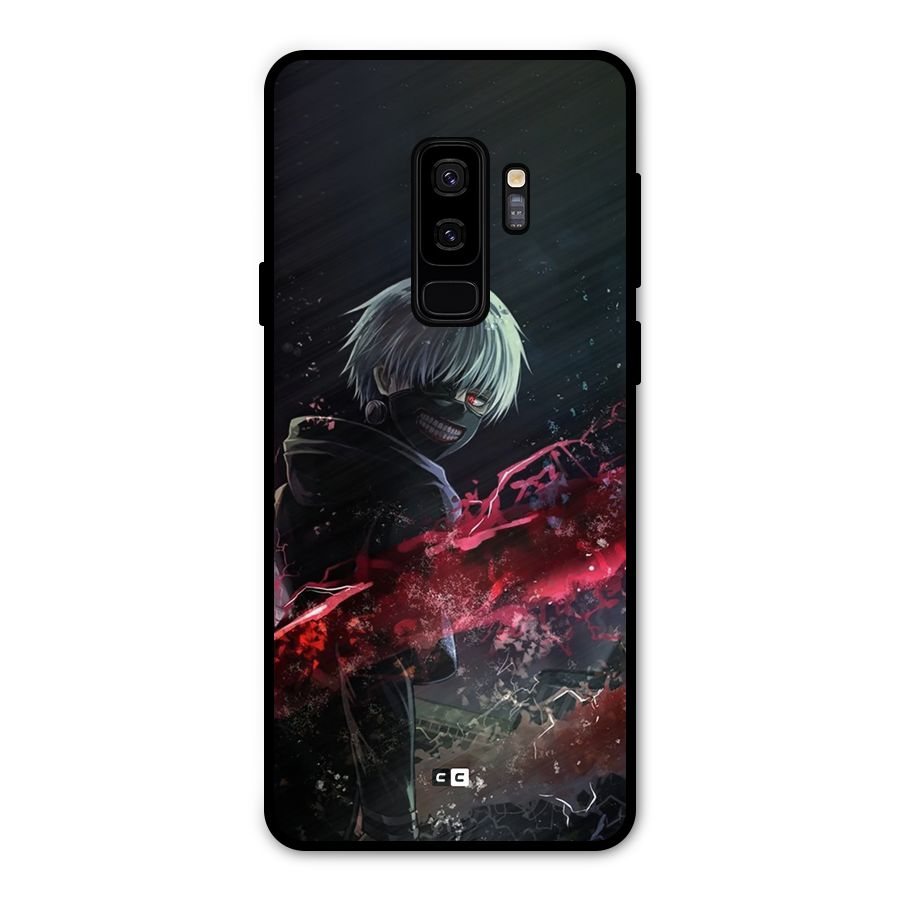 Amazing Ken Kaneki Metal Back Case for Galaxy S9 Plus