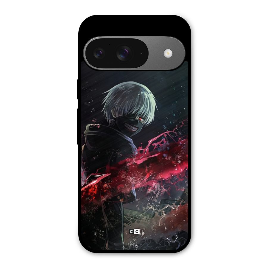 Amazing Ken Kaneki Metal Back Case for Google Pixel 9