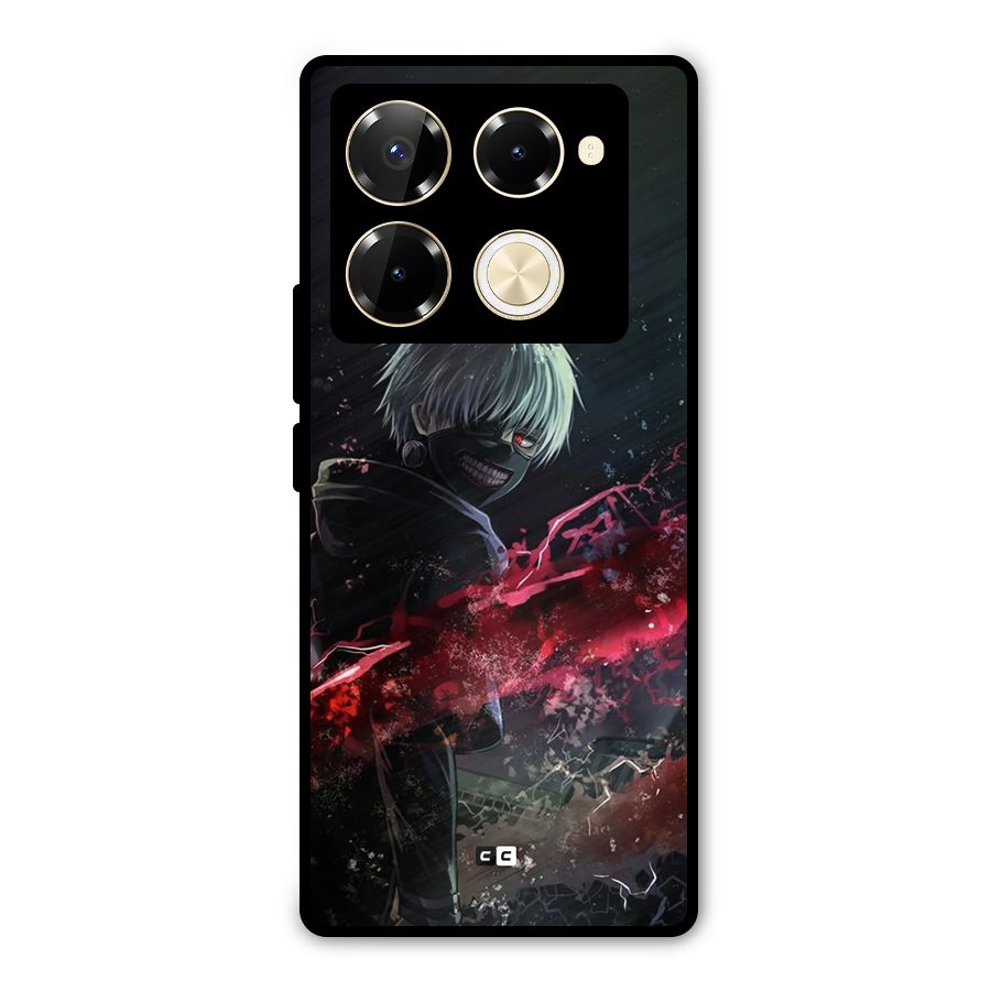Amazing Ken Kaneki Metal Back Case for Infinix Note 40 Pro