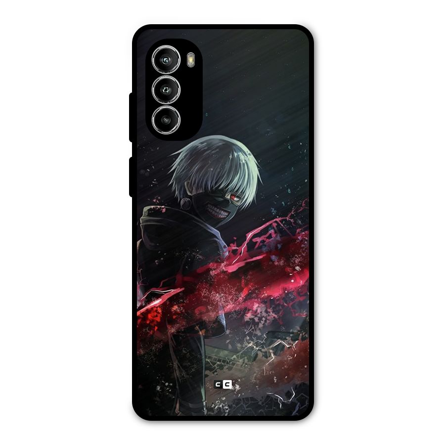 Amazing Ken Kaneki Metal Back Case for Moto G52