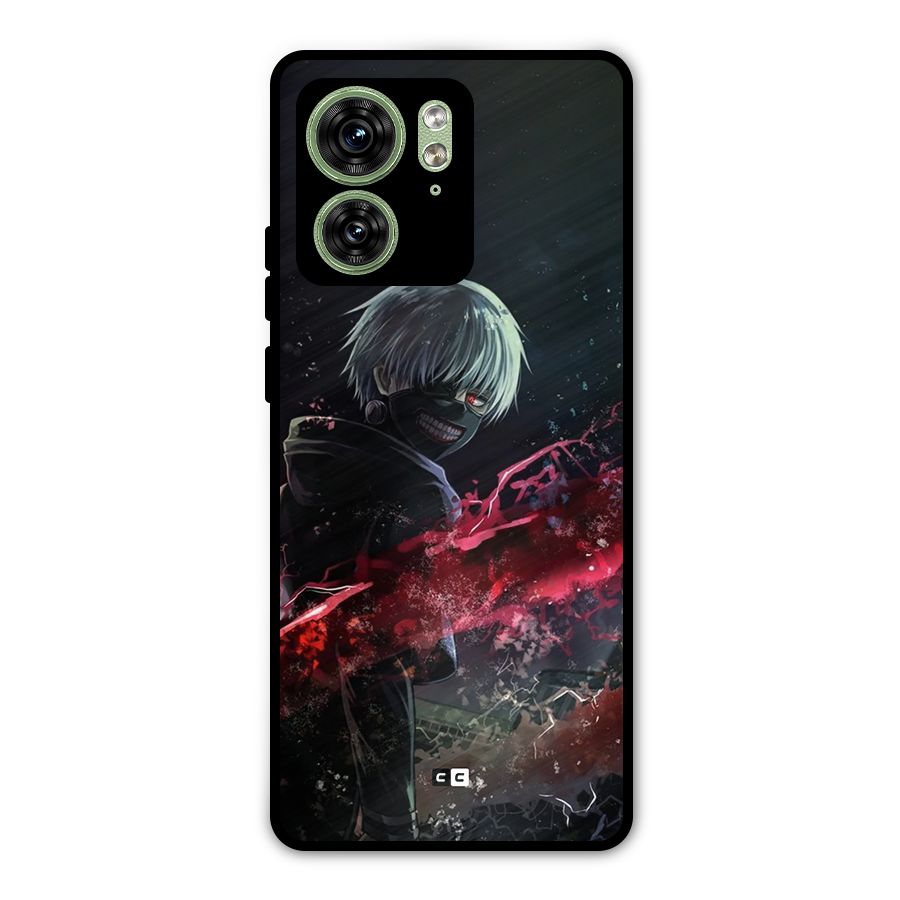 Amazing Ken Kaneki Metal Back Case for Motorola Edge 40 5G