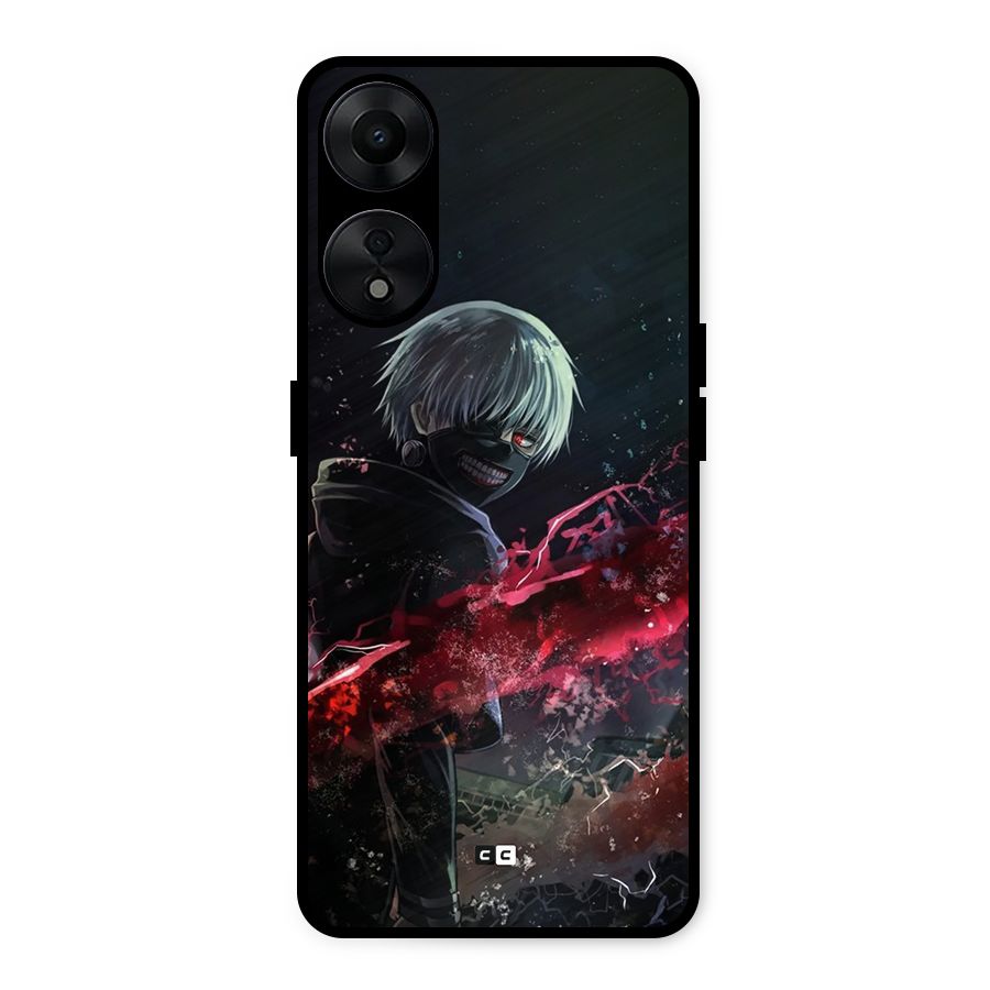 Amazing Ken Kaneki Metal Back Case for Oppo A78 5G
