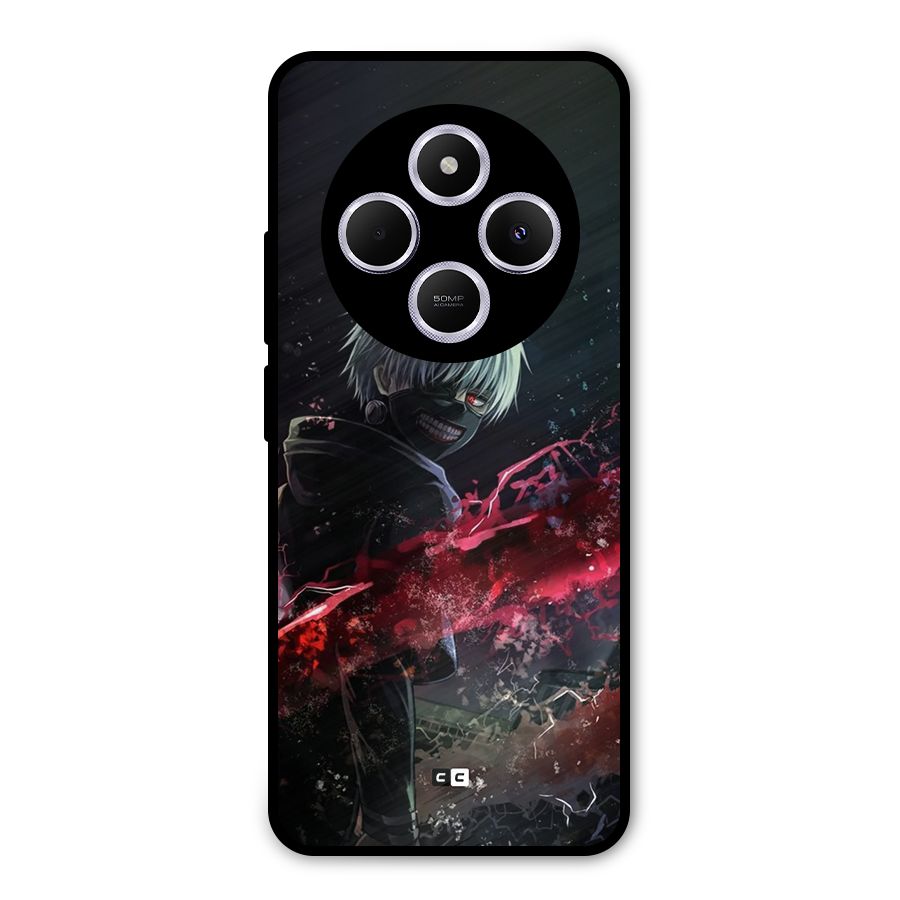 Amazing Ken Kaneki Metal Back Case for Poco C75 5G