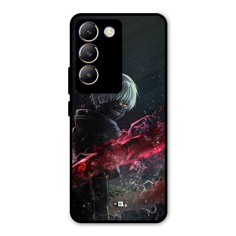 Amazing Ken Kaneki Metal Back Case for Vivo T3 5G