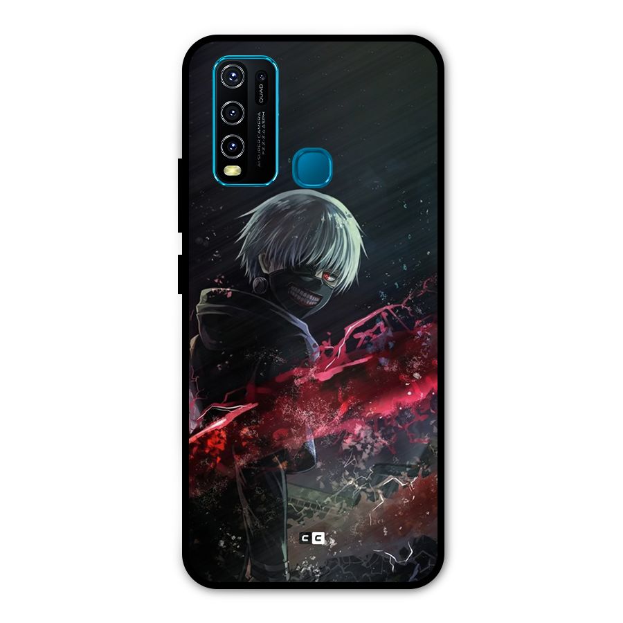 Amazing Ken Kaneki Metal Back Case for Vivo Y30