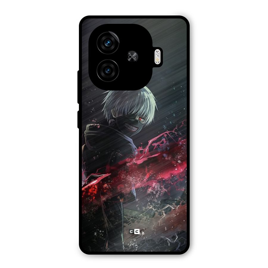Amazing Ken Kaneki Metal Back Case for iQOO Neo 10R