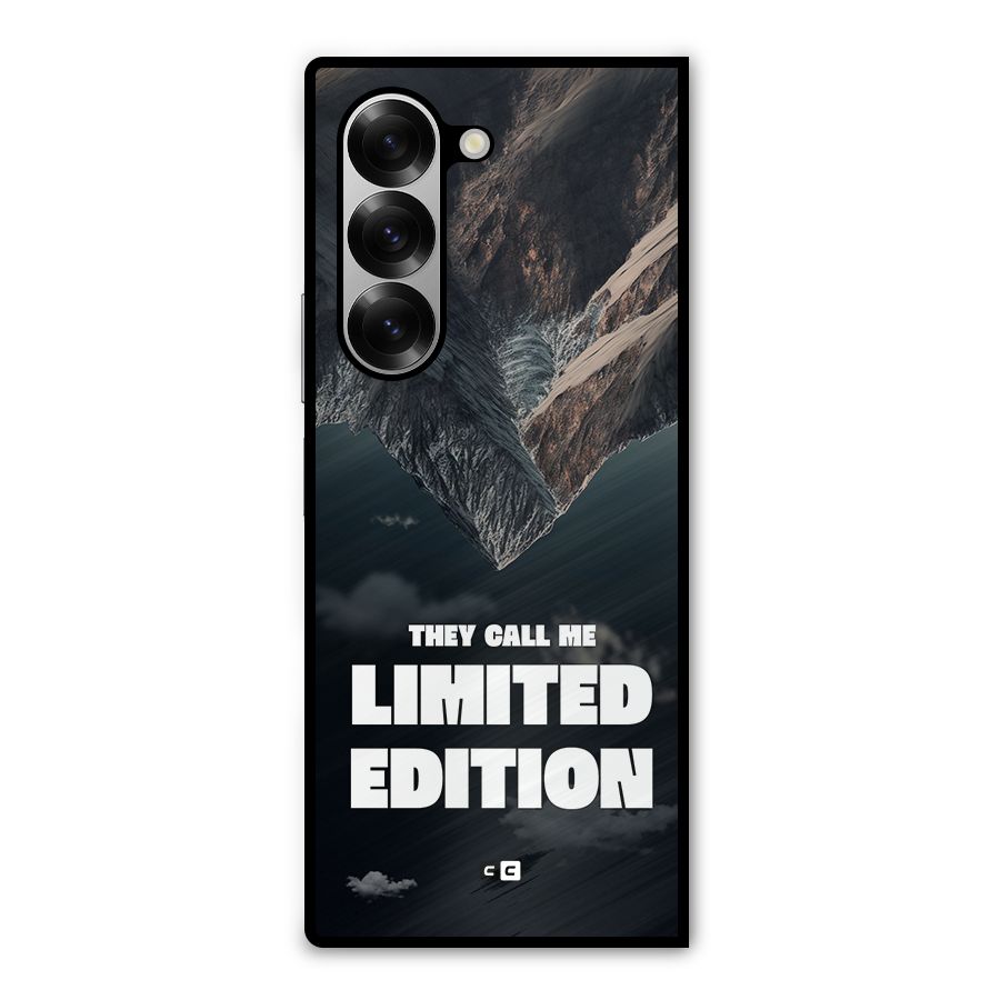 Amazing Limited Edition Metal Back Case for Galaxy Z Fold6
