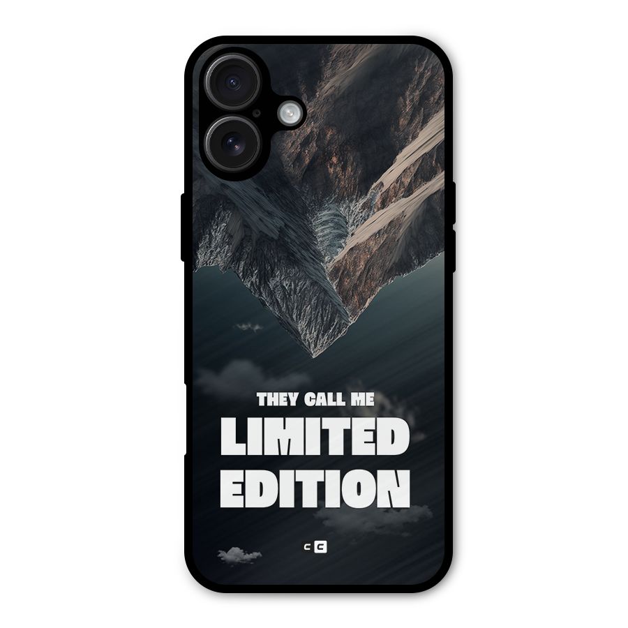 Amazing Limited Edition Metal Back Case for iPhone 16 Plus